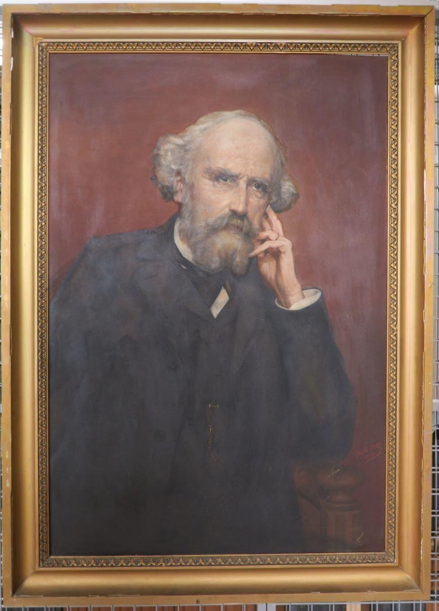 Portrait d'Alexandre Ribot (1842-1923), César Poulet, 1924