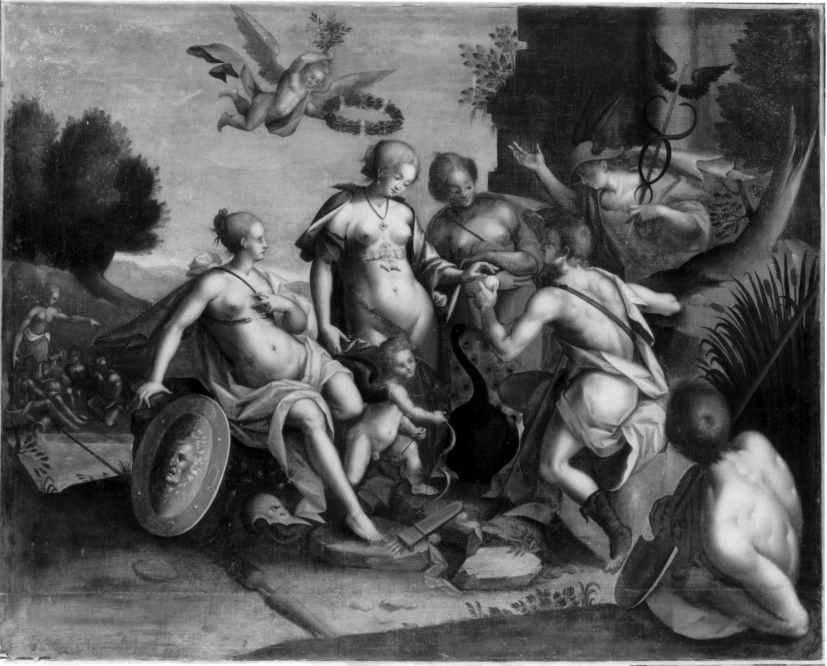 Jugement de Paris, Hans von Aachen, 4e quart 16e siècle