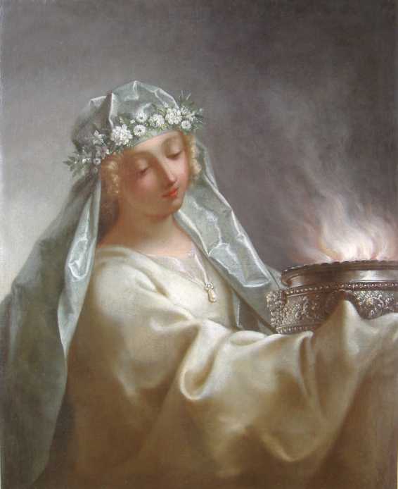 Vestale portant le feu sacré, Jean Raoux, 18e siècle