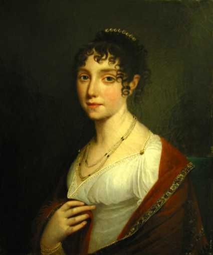 Portrait de jeune femme, Robert Lefevre, 1806