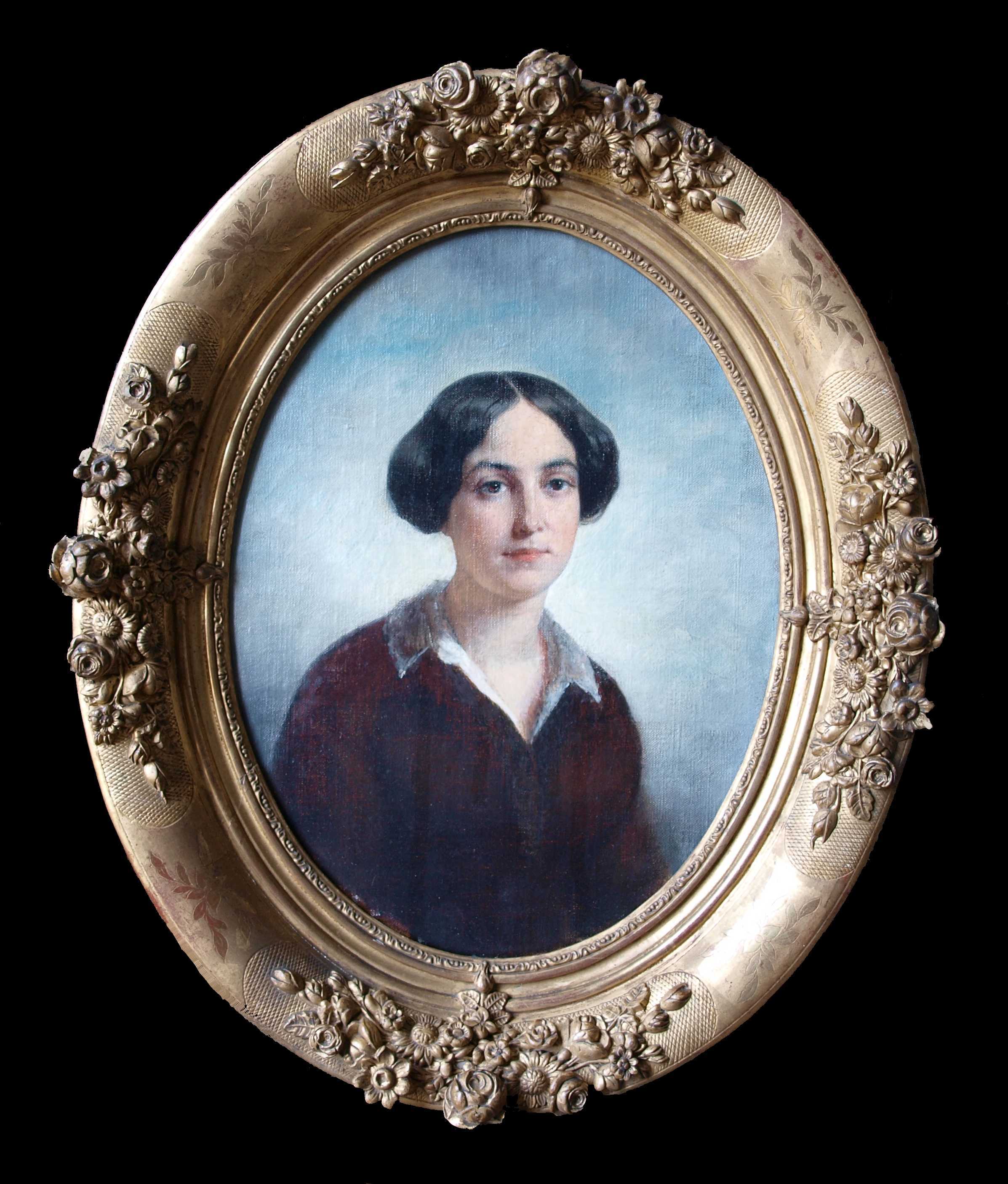 Portrait de Madame LEFEBURE Marie-Sophie LAURE, Jules Laure, 2e quart 19e siècle