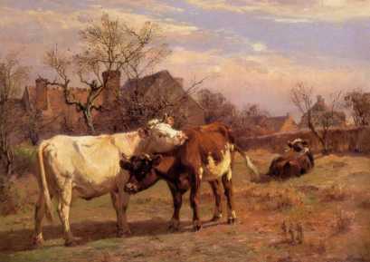 Matinée d'hiver, Aymar Alexandre Pezant, 4e quart 19e siècle