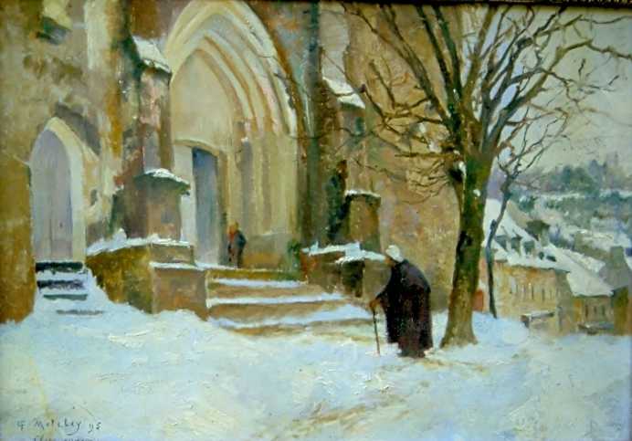 Église de Clécy, Georges Moteley, 1895