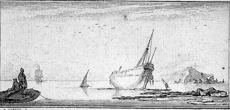 Canots, barques et bateaux, Nicolas Marie Ozanne, 2e quart 18e siècle, 2e moitié 18e siècle, 1er quart 19e siècle