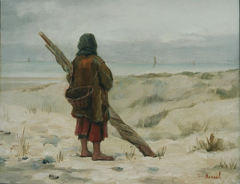 Pêcheur dans les dunes_0