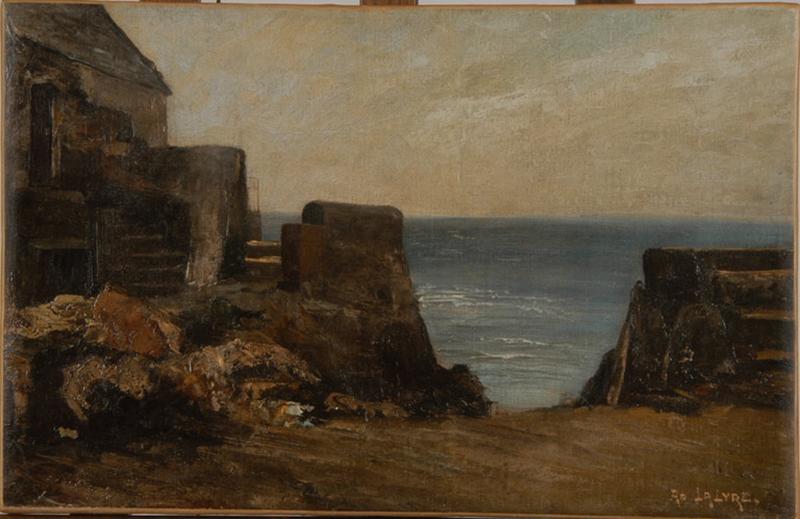 Morsalines, descente vers la grève, Adolphe Lalire, 2e moitié 19e siècle, 1ère moitié 20e siècle