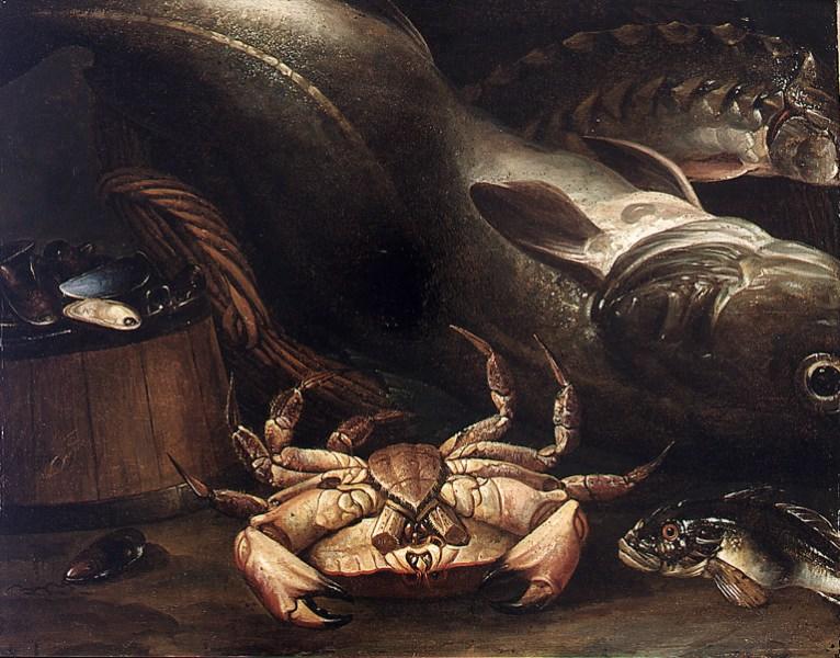 Nature morte de poissons, Isaac van Duynen, 2e quart 17e siècle, 2e moitié 17e siècle