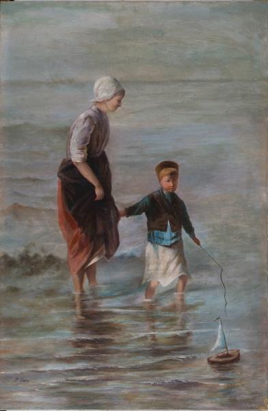 Jeux d'enfant, Jane Caron, 1905