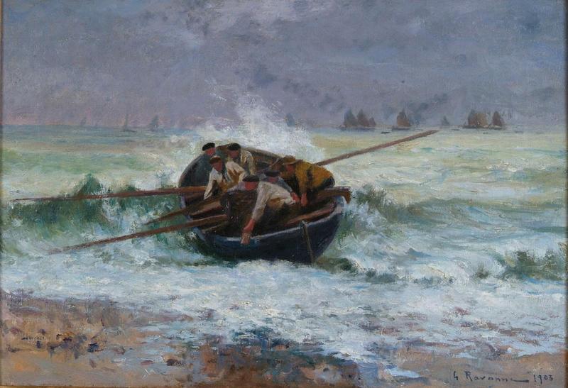 Marine, Léon Gustave Ravanne, 1903