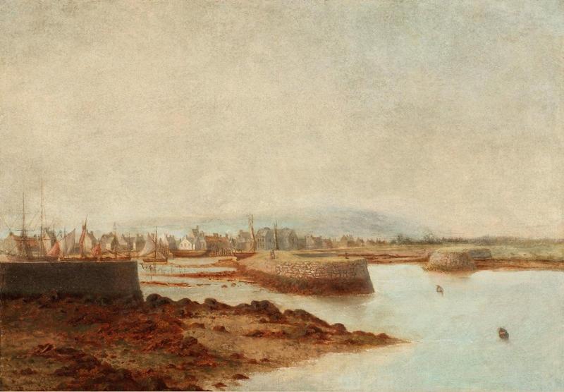 Vue du port de Saint-Vaast-la-Hougue_0