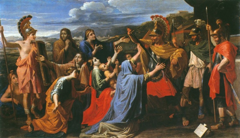 Coriolan supplié par sa famille ; Coriolan cédant aux prières de sa mère (autre titre) ; Coriolan supplié par les siens (autre titre) ; Coriolan supplié par sa mère et son épouse (autre titre) _0