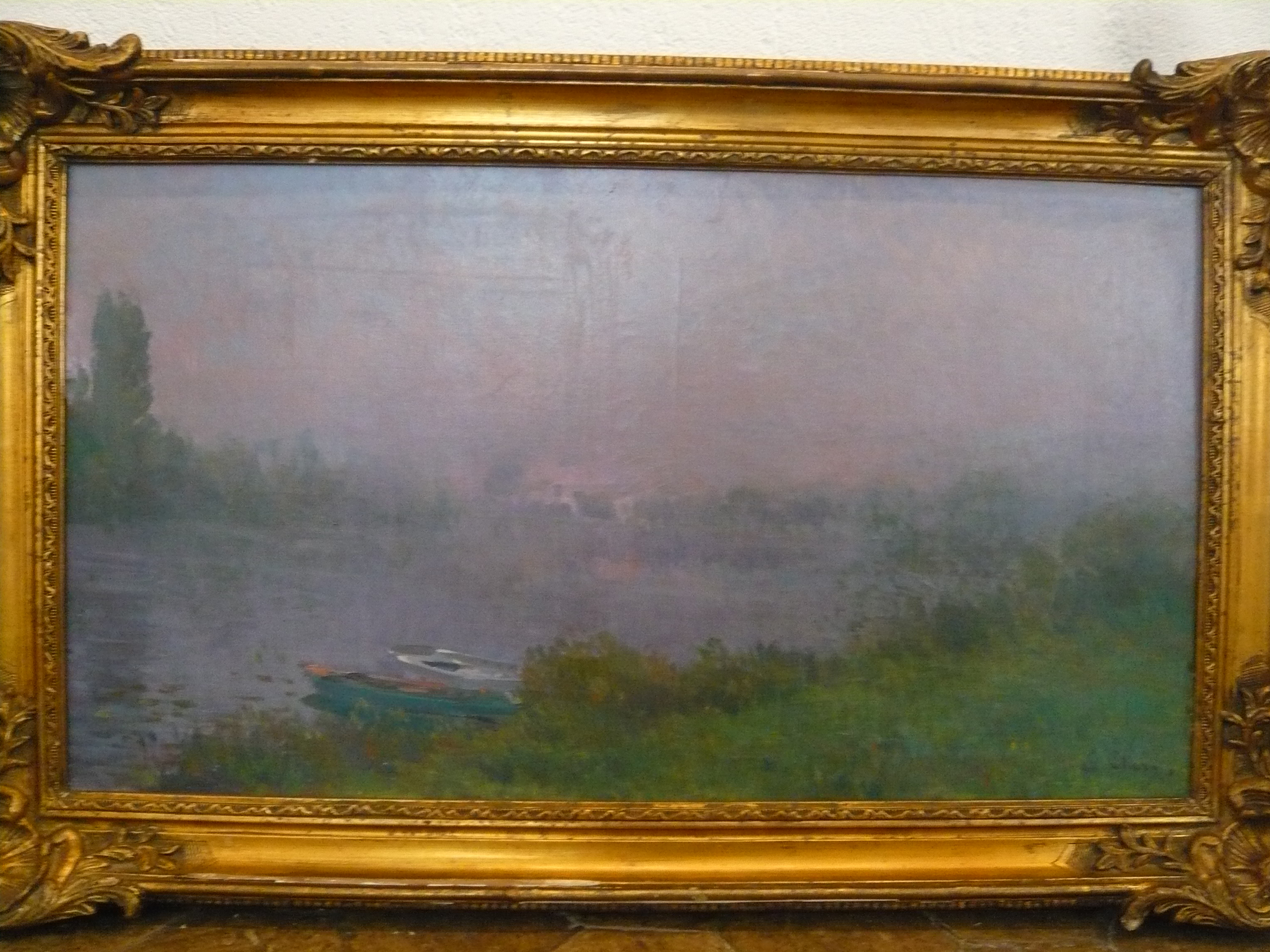 Brume sur la Seine, Eugène Clary, 4e quart 19e siècle (incertain)