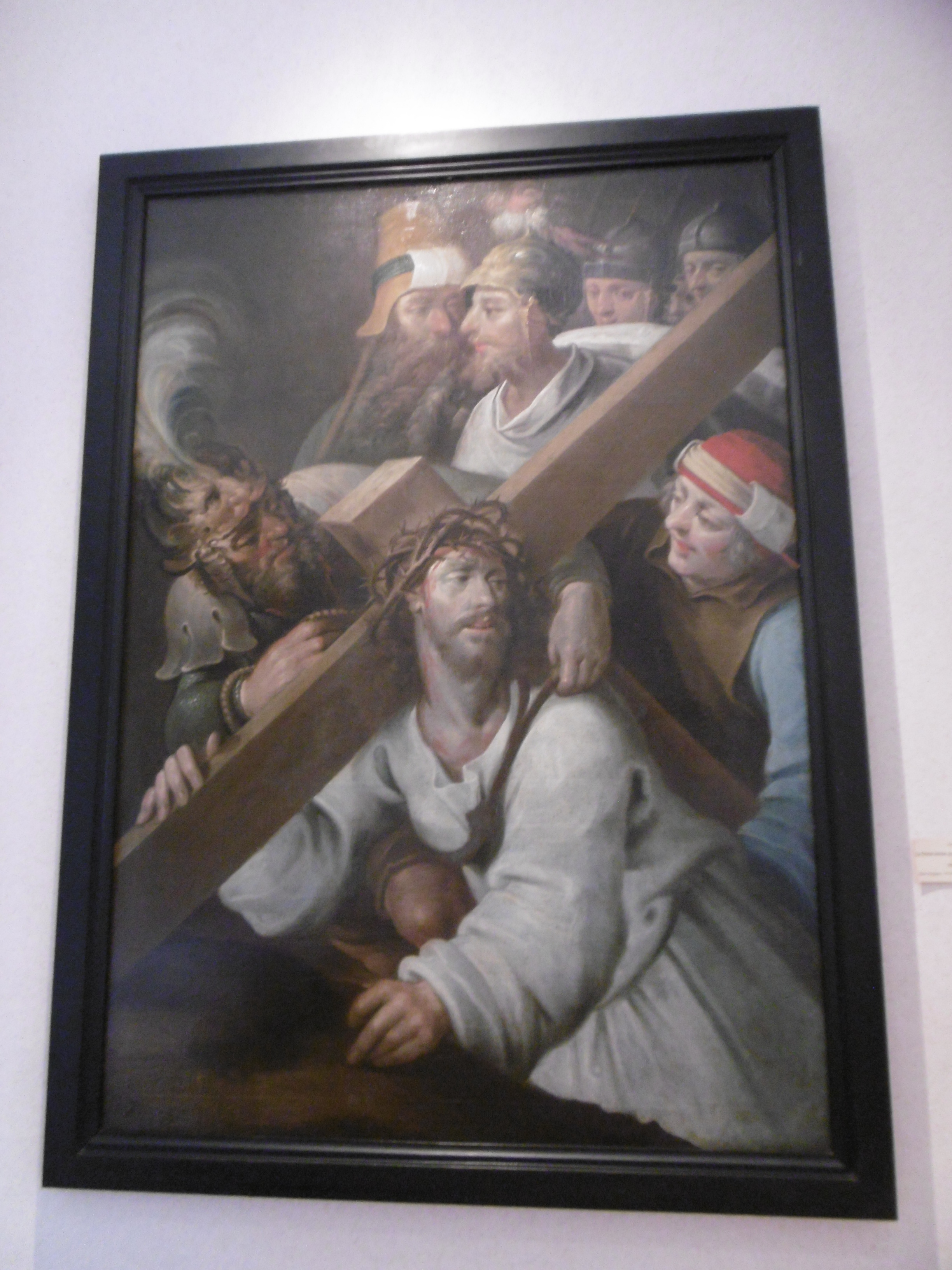 Le Christ tombe sous le poids de la croix, 4e quart 17e siècle