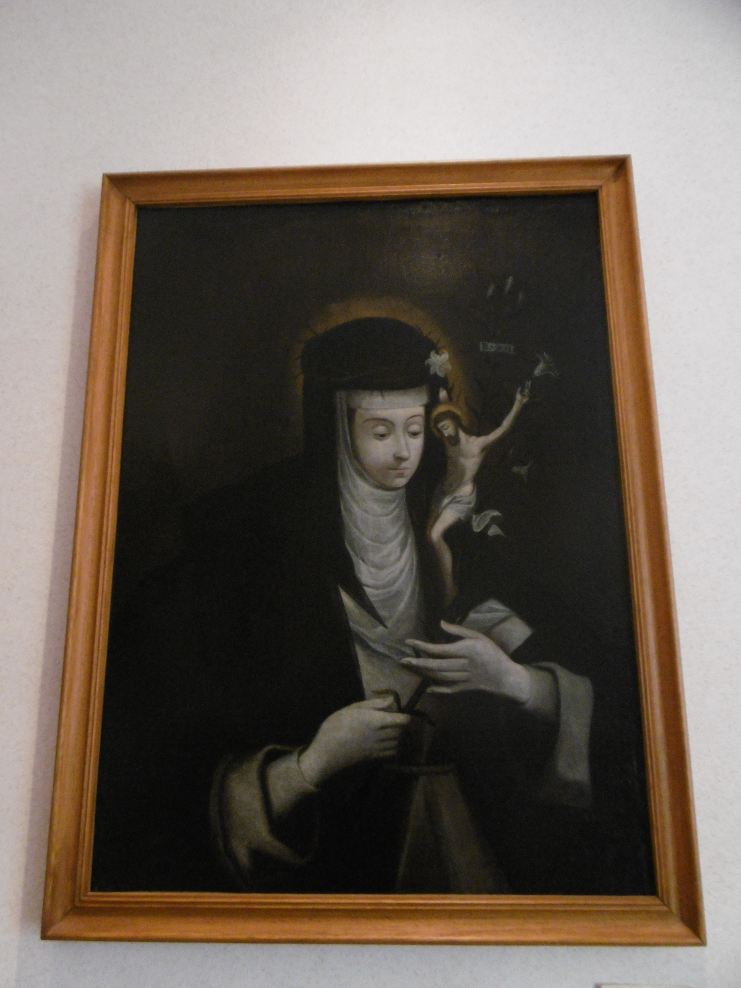 Sainte Thérèse d'Avila couronnée d'épine, 1er quart 18e siècle