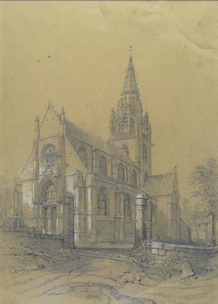 Eglise de Norville ; Château de Tancarville_0