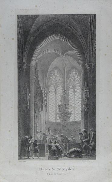 Chapelle du Saint Sépulcre Eglise de Caudebec_0