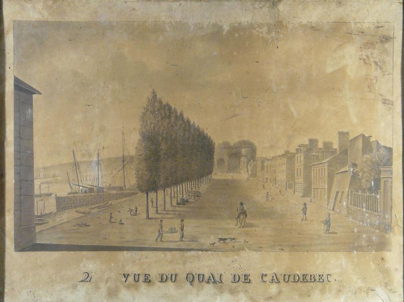 Vue du quai de Caudebec_0