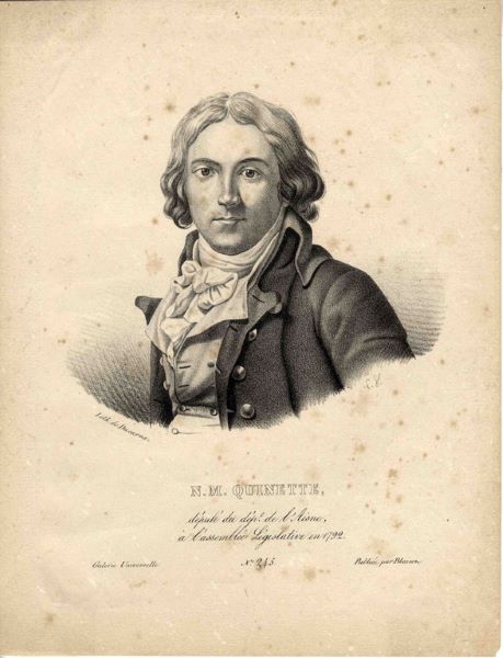 Portrait de Nicolas-Marie Quinette, Pierre François Ducarme, 4e quart 18e siècle, 1er quart 19e siècle