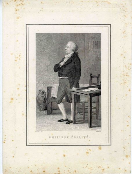 Portrait de Philippe Egalité, Jules Gaildrau, 19e siècle