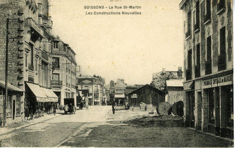 Soissons - La Rue Saint-Martin - Les Constructions Nouvelles_0