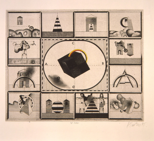 Le Cube, Assadour Bezdikian, 1975