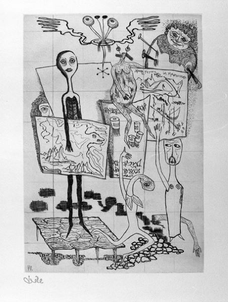 Sans titre, Jean Deville, 1971