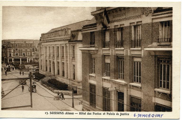 Soissons - Hôtel des postes et palais de justice_0