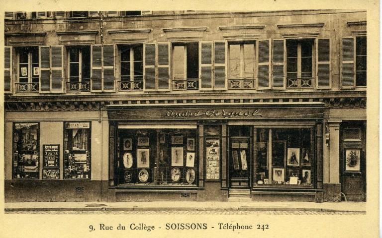 Soissons - photographie Vergnol, 9 rue du collège à Soissons_0