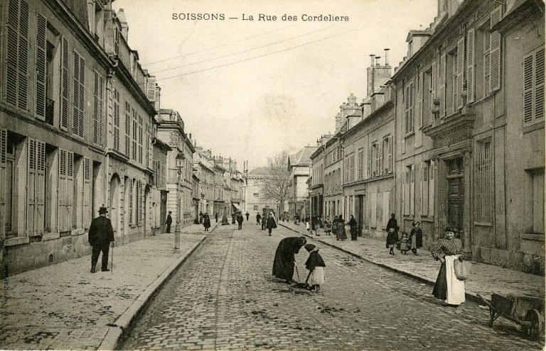 Soissons - La Rue des Cordeliers_0