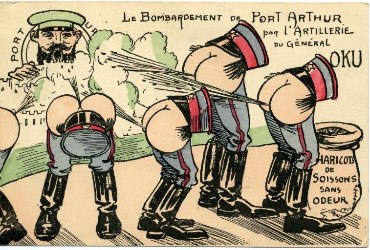 Soissons - Le bombardement de Port Arthur par l'artillerie du général Oku_0