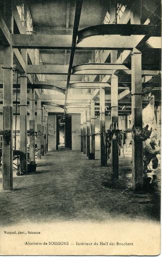 Abattoirs de Soissons - Intérieur du hall des bouchers_0