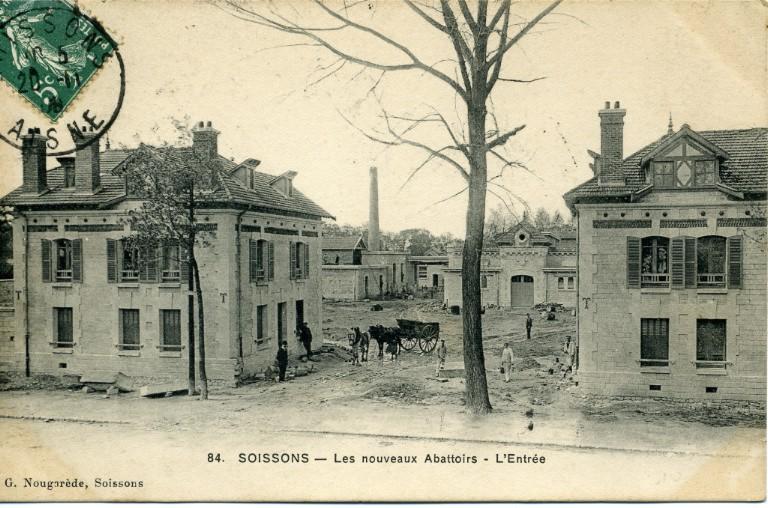Soissons - Les nouveaux abattoirs - L'entrée_0