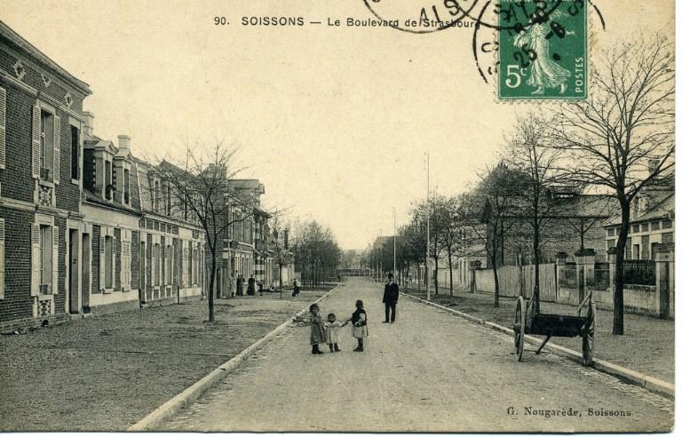 Soissons - Le boulevard de Strasbourg_0