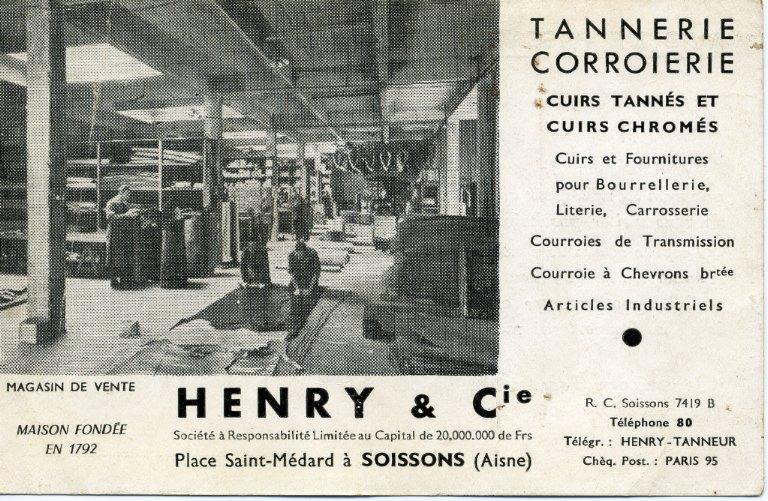 Soissons - Henry & Cie - Tannerie corroierie_0