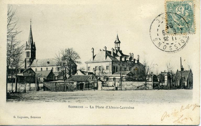 Soissons - La place d'Alsace-Lorraine_0