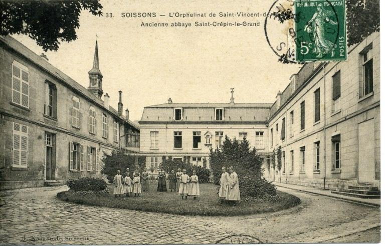 Soissons -L'Orphelinat de Saint-Vincent de Paul - Ancienne abbaye Saint-Crépin-le-Grand_0