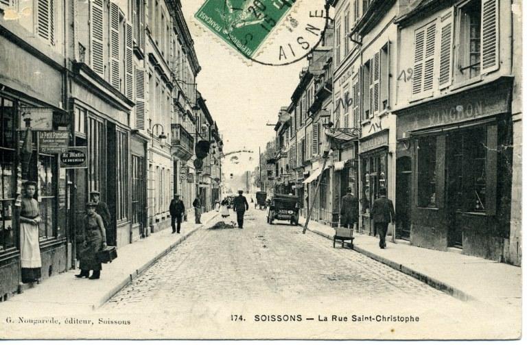 Soissons - La Rue Saint-Christophe_0