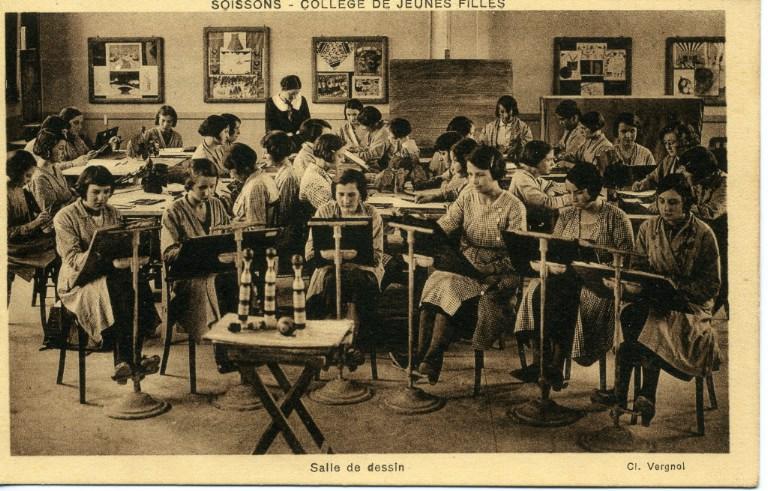 Soissons - Collège de Jeunes Filles - Salle de dessin_0