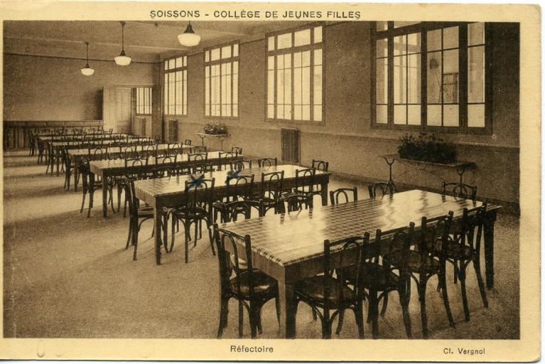 Soissons - Collège de Jeunes Filles - Réfectoire_0