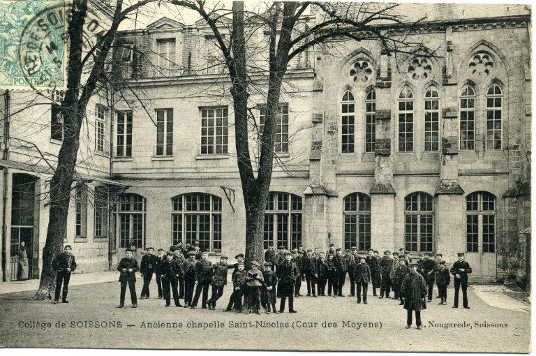 Collège de Soissons - Ancienne chapelle Saint-Nicolas (Cour des Moyens)_0