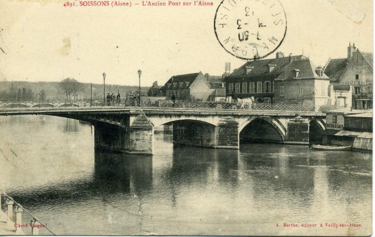 Soissons - L'Ancien Pont sur l'Aisne_0
