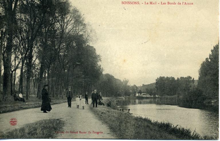 Soissons - Le Mail - Les Bords de l'Aisne_0