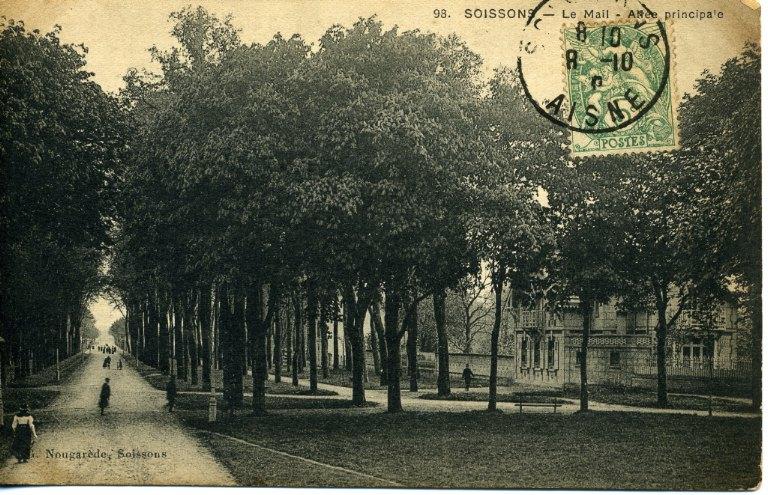 Soissons - Le Mail, Allée principale_0