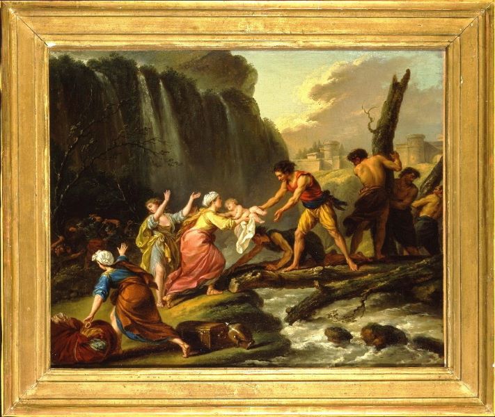 Pyrrhus échappant à ses poursuivants_0
