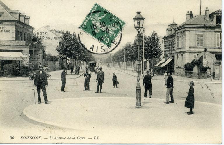 Soissons - L'Avenue de la Gare_0