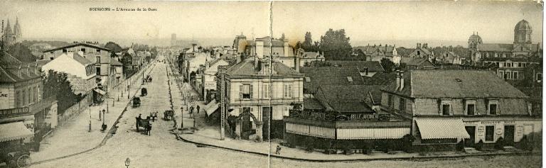 Soissons - L'Avenue de la Gare_0