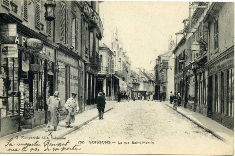 Soissons - La rue Saint-Martin_0