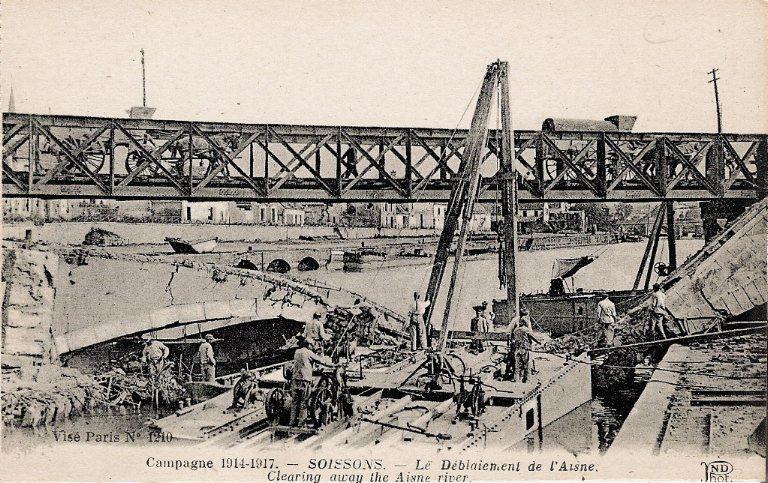Campagne 1914-1917 - Soissons - Le Déblaiement de l'Aisne_0