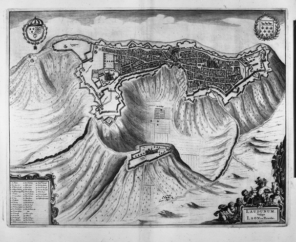 Laudunum. Vulgo Laon en Picardie, Johannes Janssonius, 1650