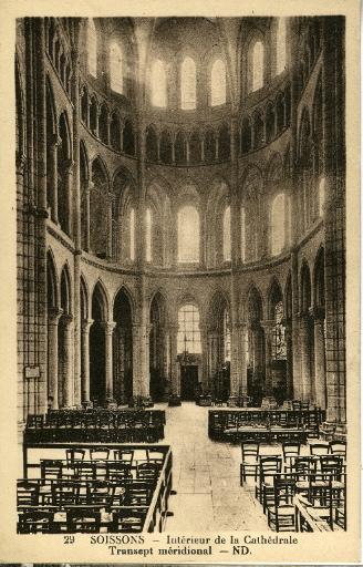 Soissons - Intérieur de la Cathédrale - Transept méridional_0
